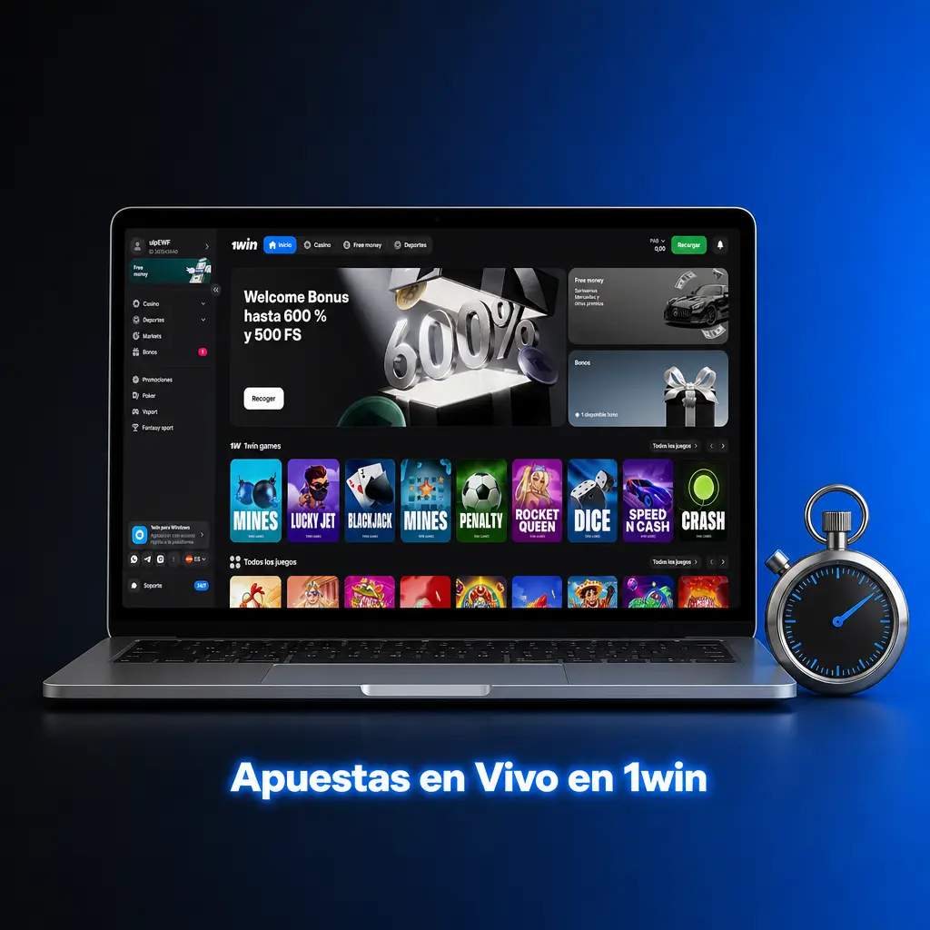 Apuestas en vivo en 1win con cuotas dinámicas, cash out y cobertura de más de 30 deportes 24 horas