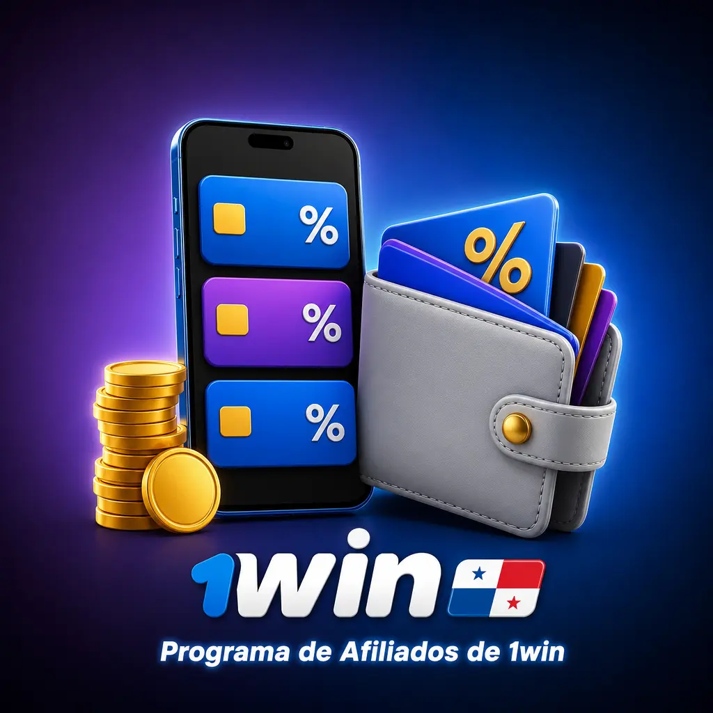 Programa de Afiliados 1win Partners con comisiones hasta 60%, panel de estadísticas y gestor de cuenta en Panamá