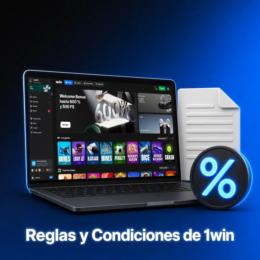 Reglas y condiciones de 1win para usuarios panameños: edad mínima, cuenta única, bonos y verificación KYC