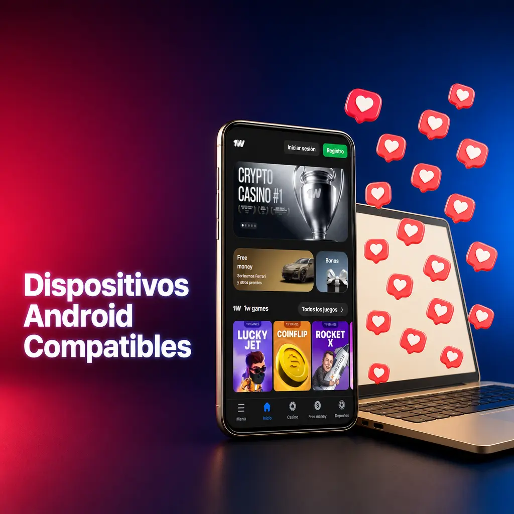 Dispositivos Android compatibles con la app 1win en Panamá: Samsung, Xiaomi, Motorola, Huawei, OPPO y más