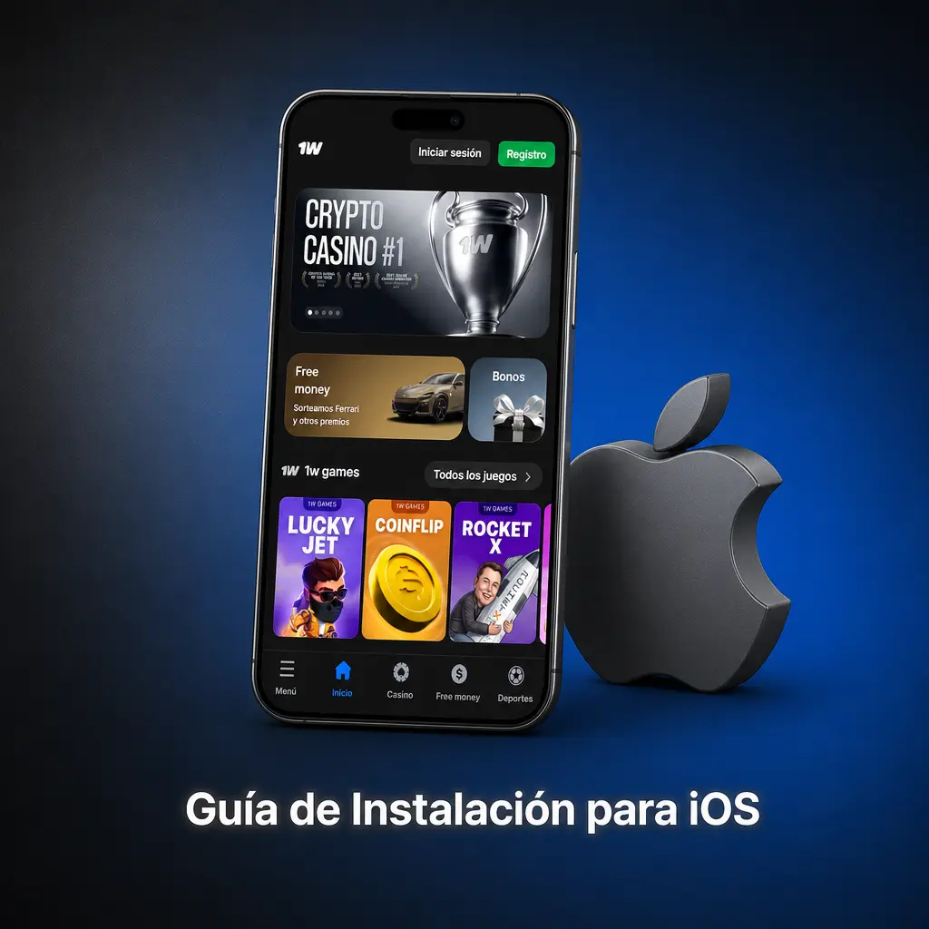 Guía de instalación PWA de 1win en iPhone: acceso desde Safari sin App Store para apostar en deportes