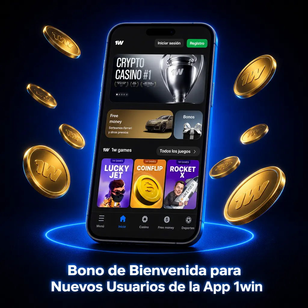 Bono de bienvenida 1win: hasta 500 USD en apuestas deportivas y 1.000 USD en casino con giros gratis