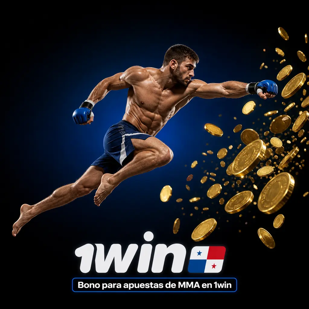 Bono de bienvenida 500% en 1win para apuestas de MMA, hasta 500 USD con depósito mínimo de 1 USD