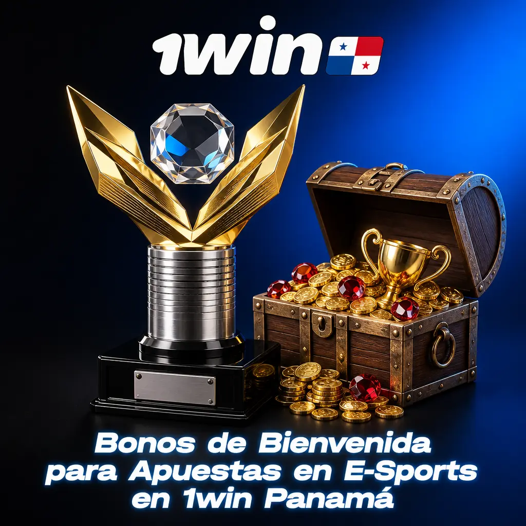 Bono de Bienvenida 500% de 1win Panamá para apuestas en e-sports, hasta 1.000 USD en 4 depósitos