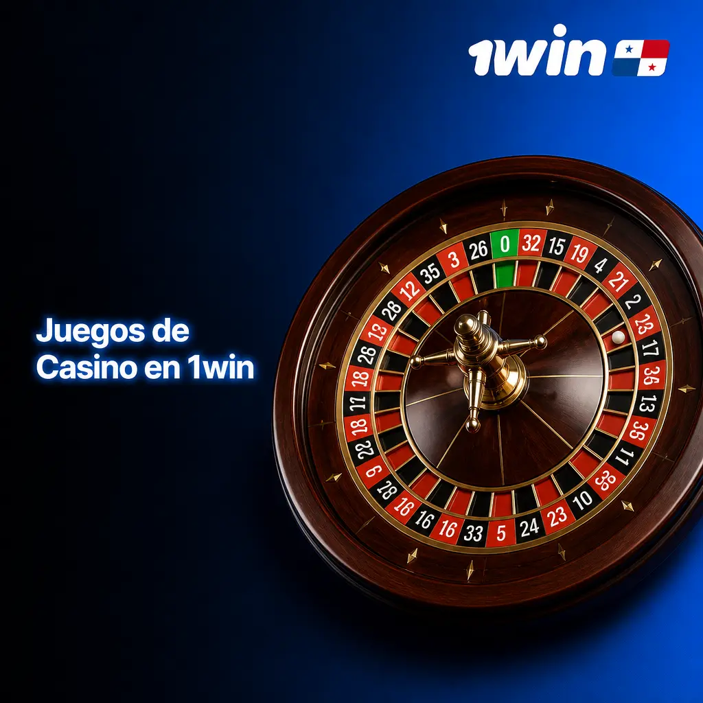 Juegos de casino en 1win: más de 13,000 títulos con tragamonedas, ruleta en vivo y blackjack en Panamá