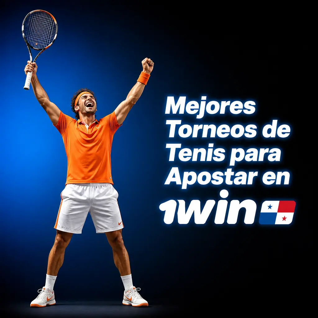 Mejores torneos de tenis para apostar en 1win: Grand Slams, Masters y finales con mercados en vivo
