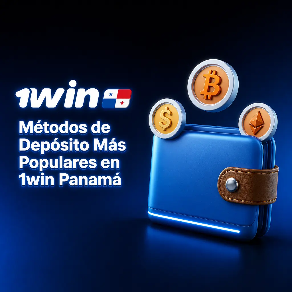 Métodos de depósito en 1win Panamá: Visa, Mastercard, AstroPay, Bitcoin, Ethereum y USDT sin comisiones