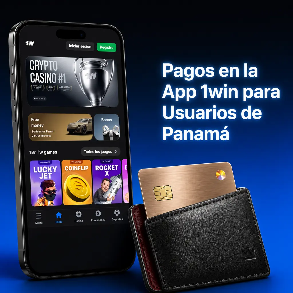 Métodos de pago en la app 1win para Panamá: Visa, Mastercard, crypto y más, sin comisiones.