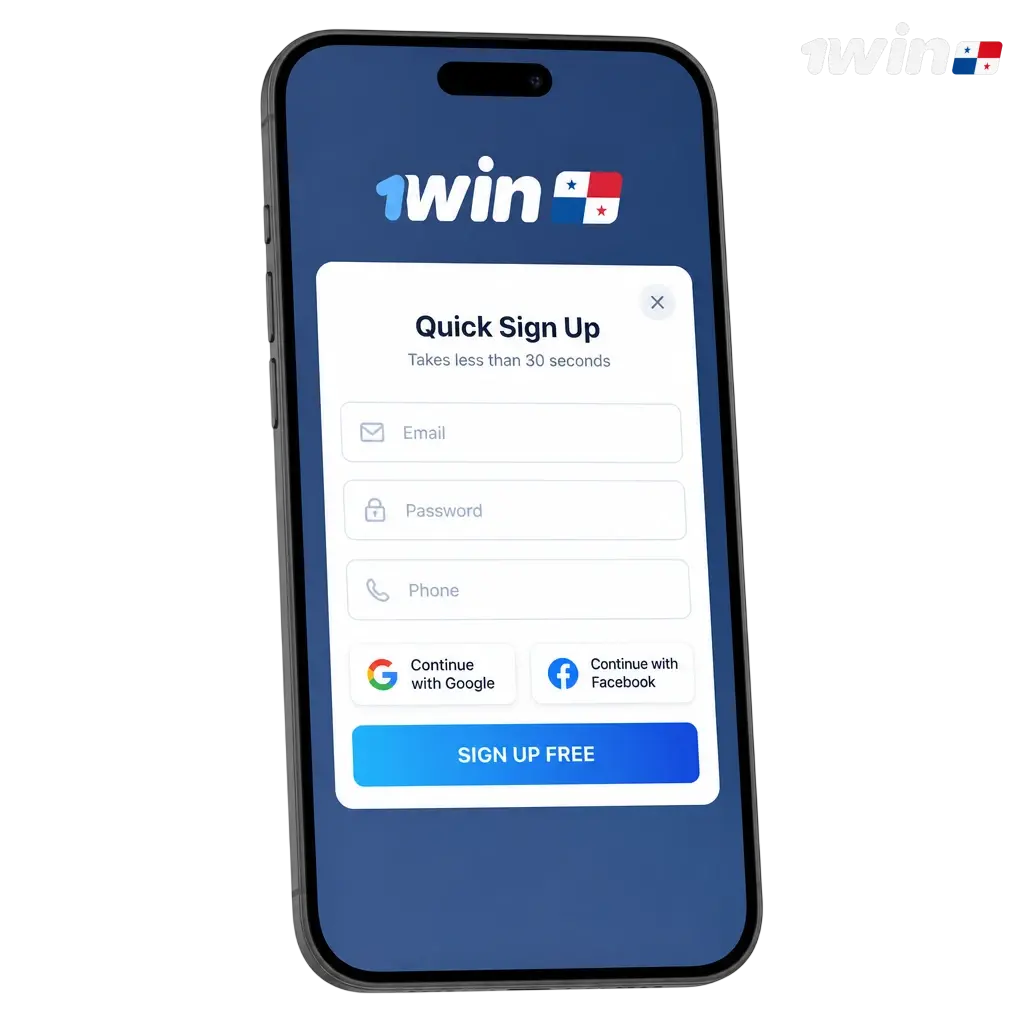 Proceso de registro en 1win Panamá: casino y apuestas deportivas con bono de bienvenida del 500%