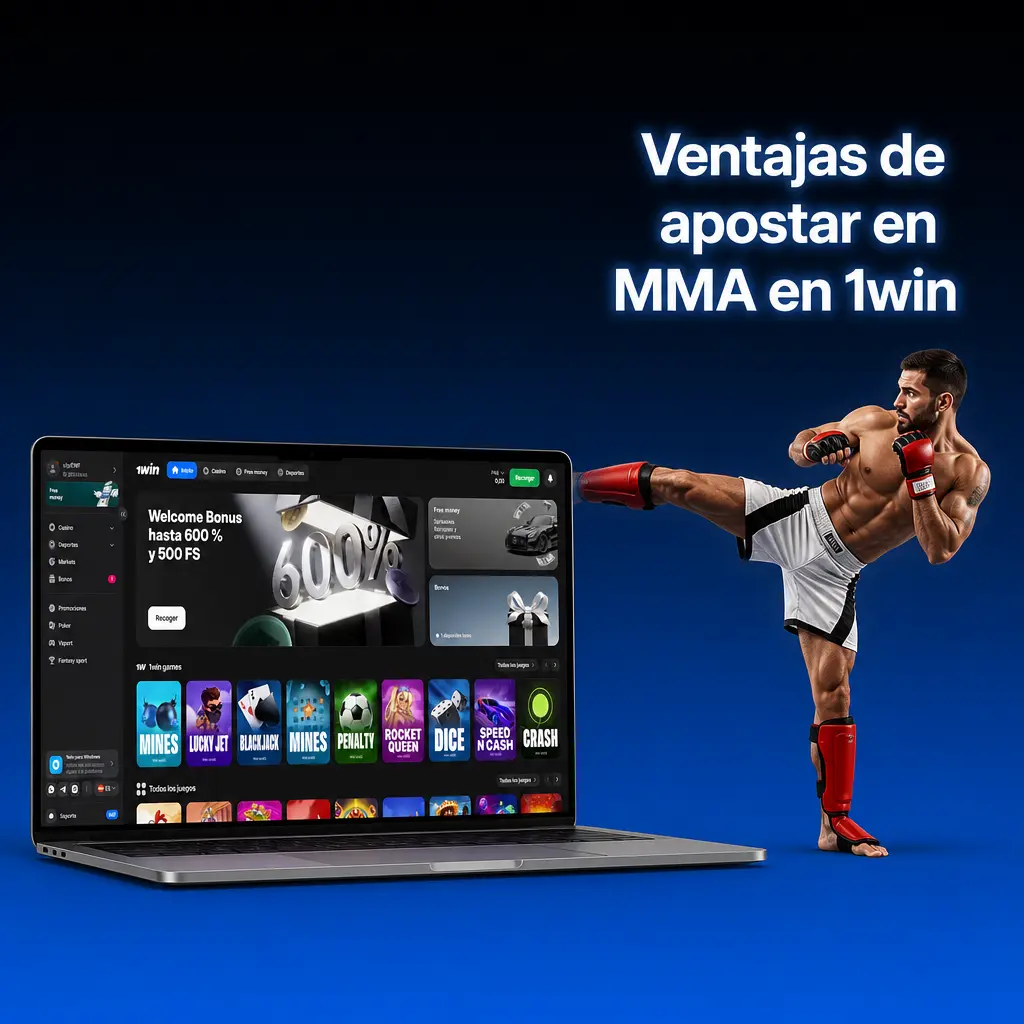 Ventajas de apostar en MMA en 1win: cuotas, mercados, bono 500% y app para Panamá